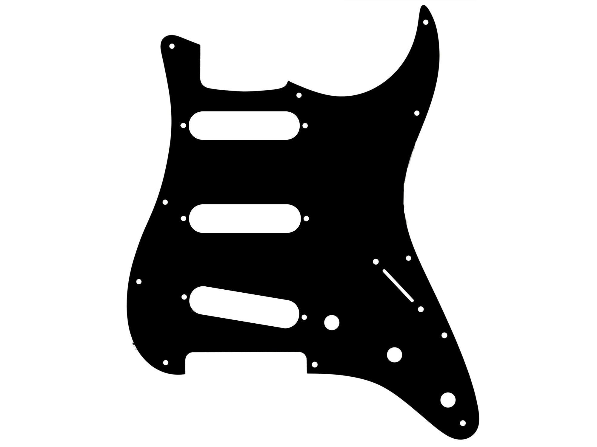 Pickguard pour SSS Stratocaster® (moderne 11 trous)