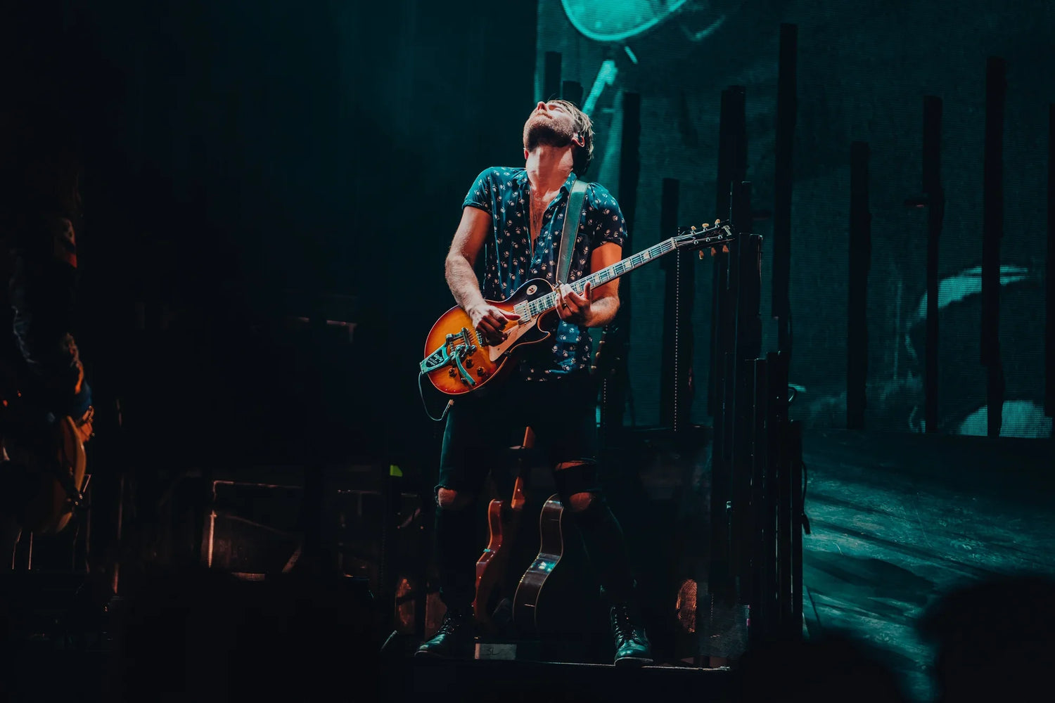 ObsidianWire Pickups with white covers on a a black stratocaster