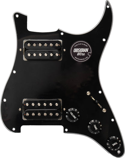 Custom Shop : Pickguard chargé HSS pour Strat®