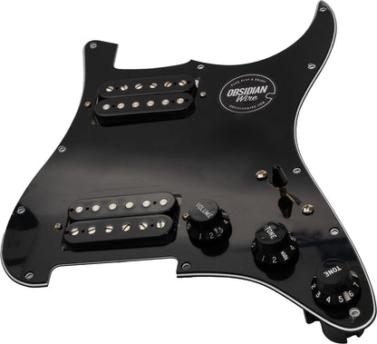 Custom Shop : Pickguard chargé HSS pour Strat®