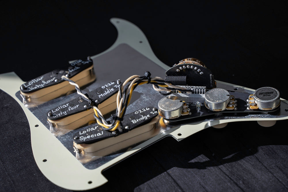 Custom Works: Lollar Loaded Pickguard for Strat®