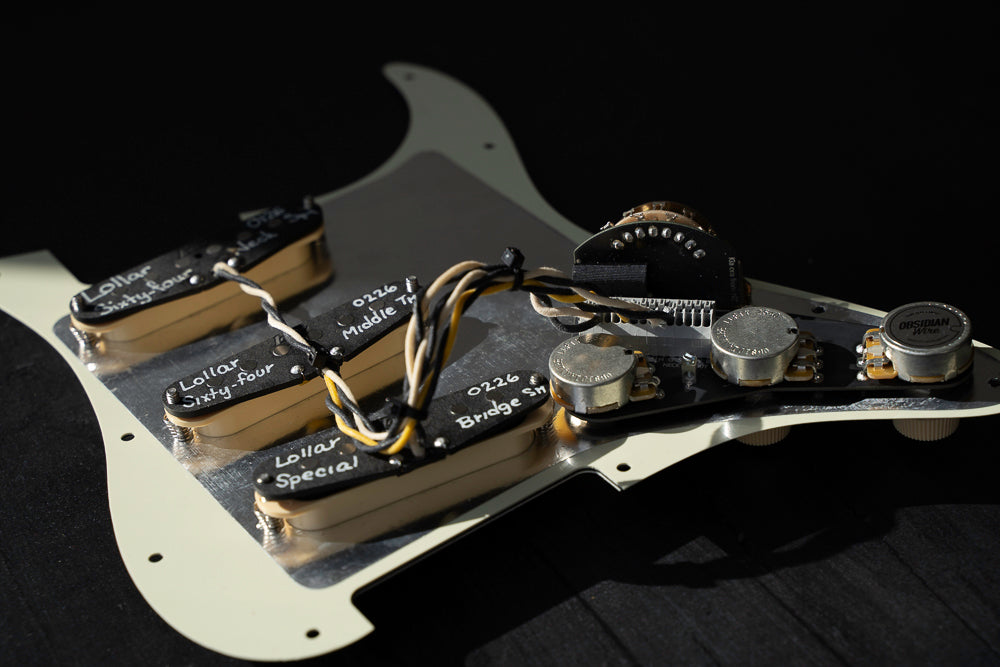 Custom Works: Lollar Loaded Pickguard for Strat®