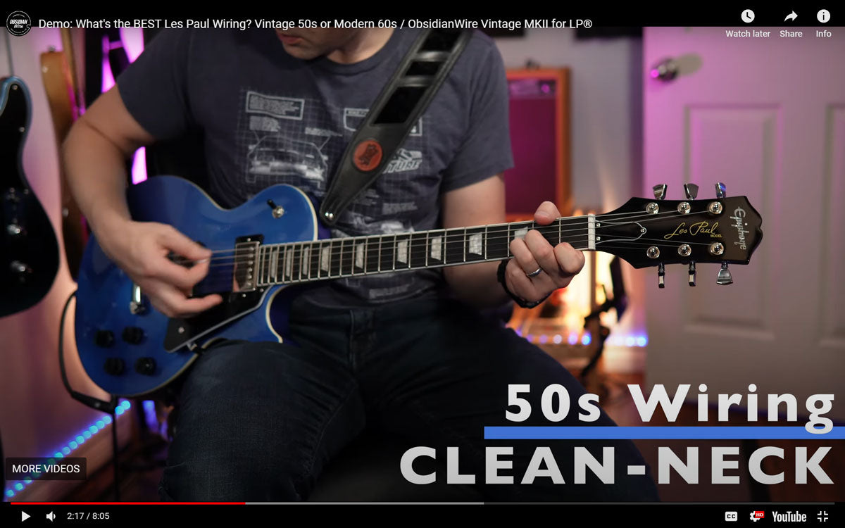 Laden Sie das Video: Demo-Video – Die beste Les Paul-Verkabelung