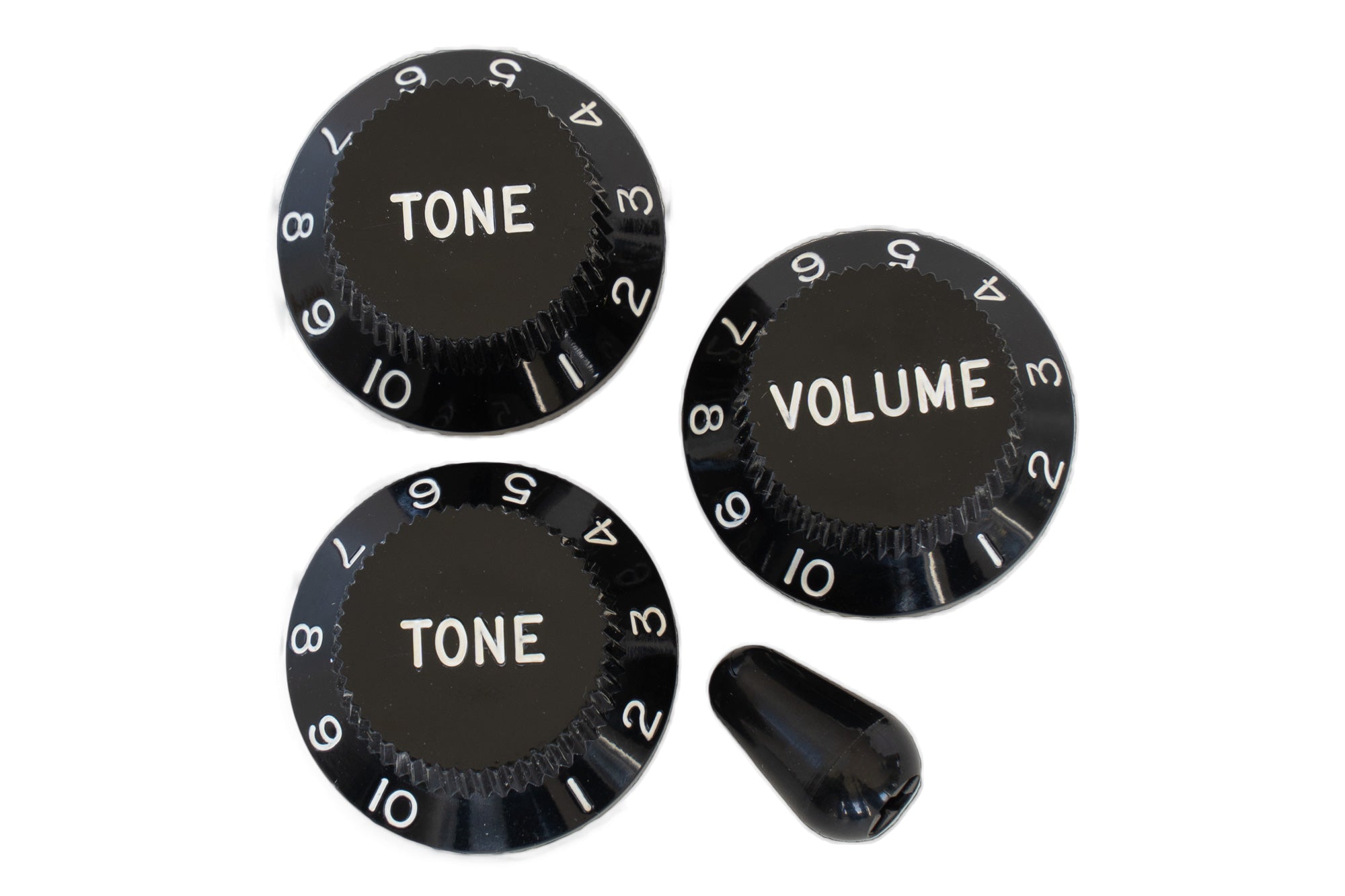 edive　 stratocaster EOB パーツ交換多数有 Tone & Volume Knobs for Strat® | ObsidianWire