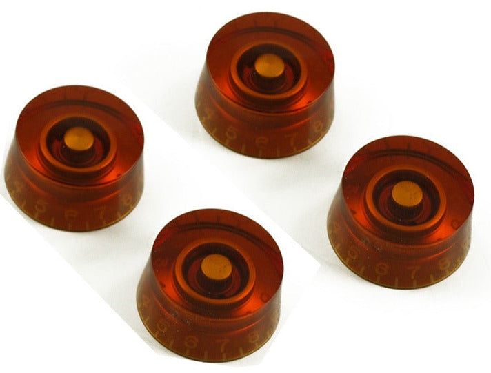 24 Spline-Geschwindigkeitsknöpfe für LP® (Gold, Schwarz und Bernstein)