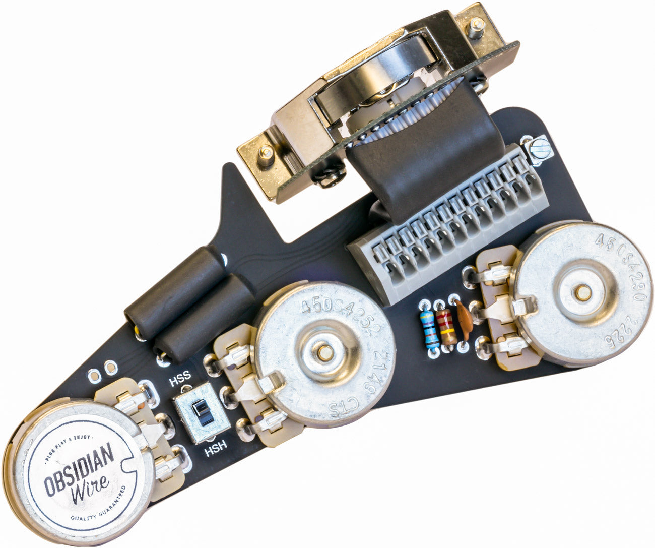 Custom HSS / HSH Wiring Harness for Strat | ObsidianWire